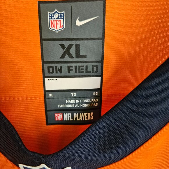 Nike On Field Peyton Manning NFL Denver Broncos Super Bowl 48 Jersey Mens - Picture 4 of 7